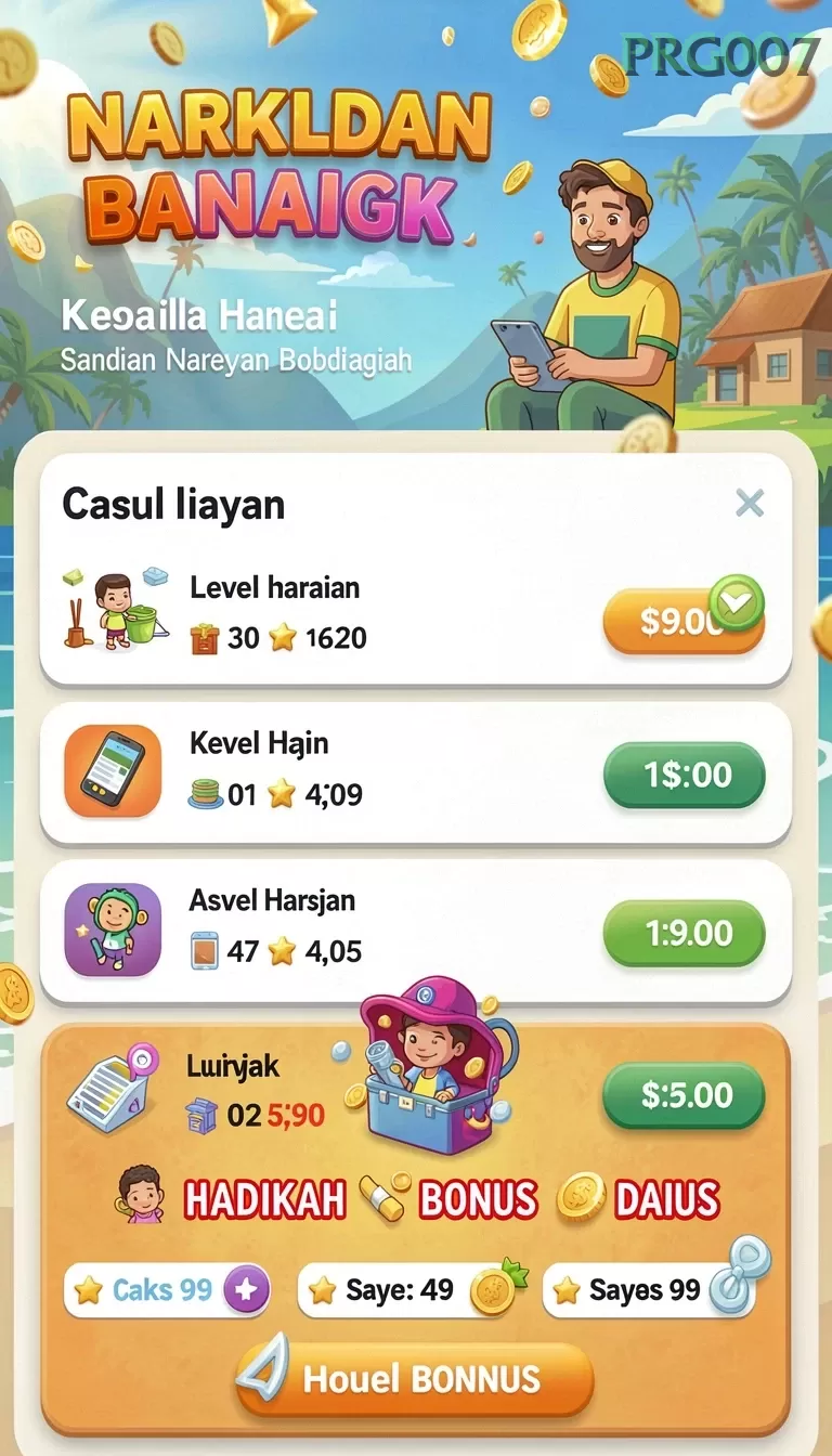 Galeri pratinjau visual prg007 build APK resmi terbaru